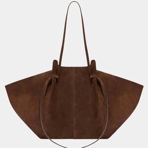 YUZEFI MOCHI CHOCOKATE SUEDE TOTE